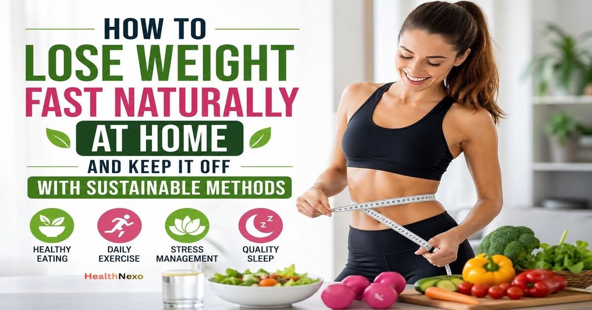 Lose Weight Naturally at Home