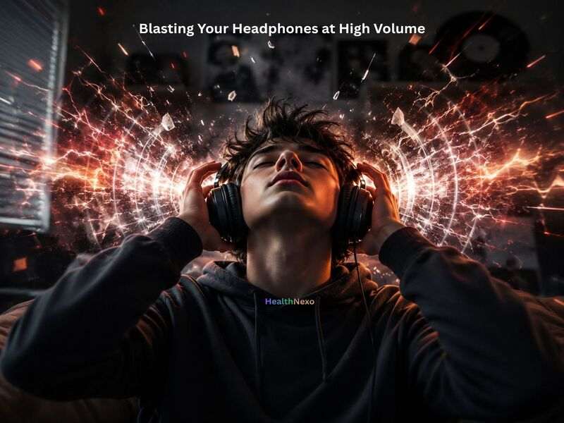 Blasting Your Headphones at High Volume