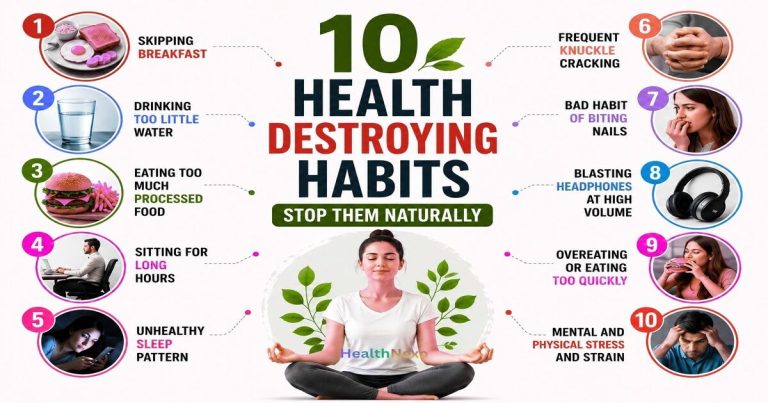 Health Destroying Habits
