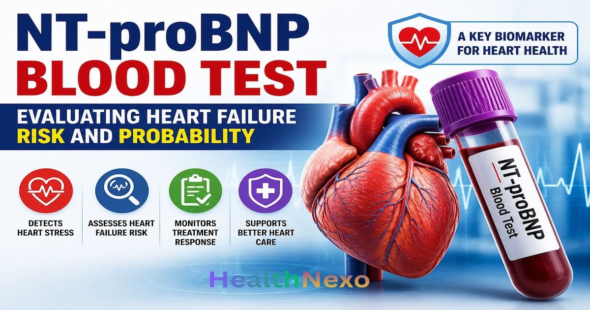 NT-proBNP Blood Test for Heart Failure: Risk Assessment and Diagnosis NT-proBNP blood test