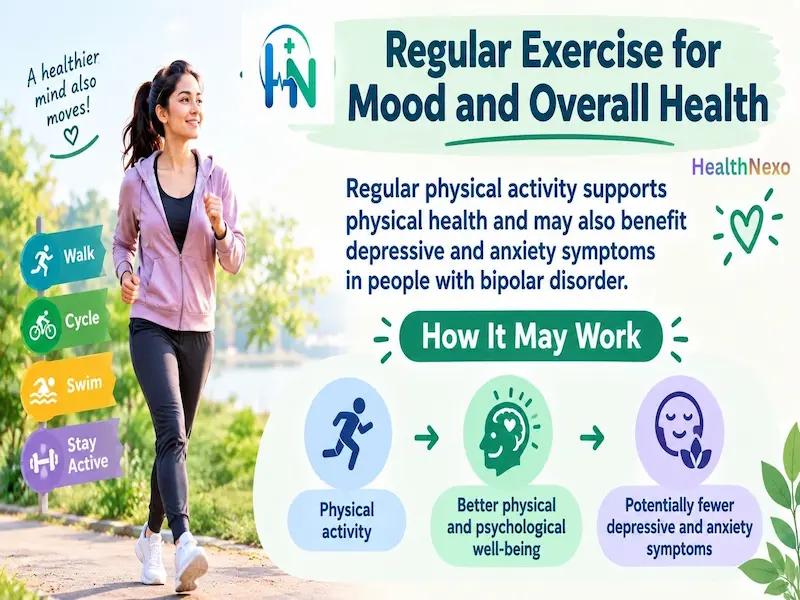 Regular Exercise for Mood and Overall Health