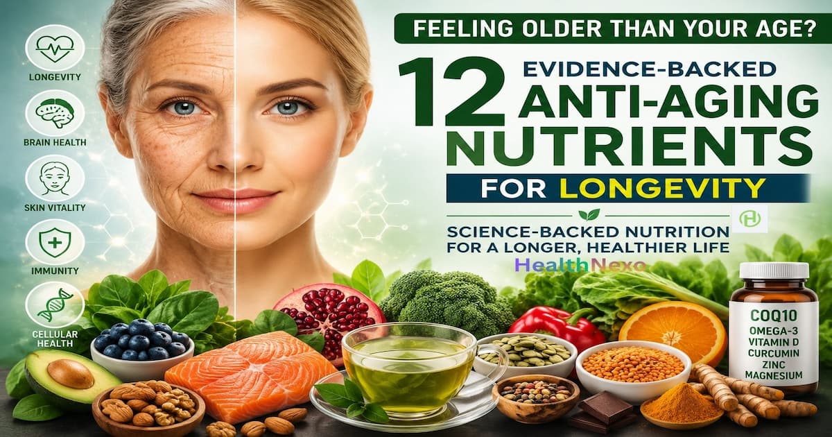 Anti-Aging Nutrients for Longevity