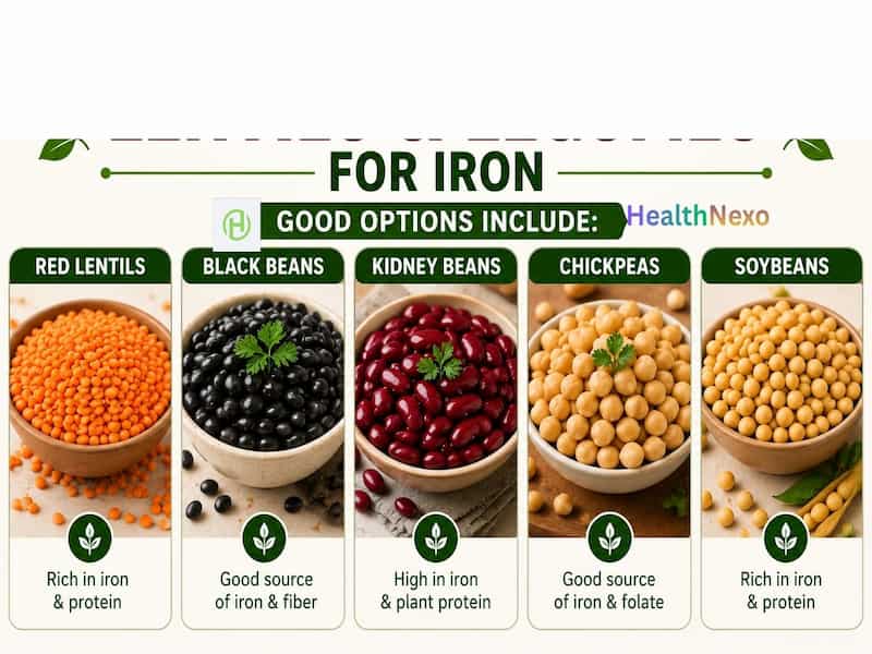 Consume More Lentils and Legumes for Iron