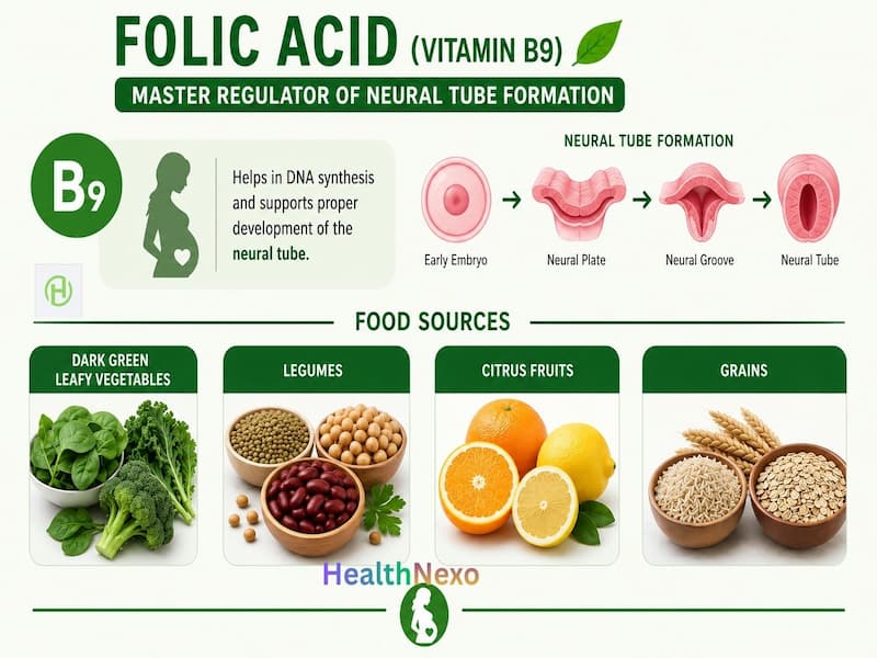 Folic Acid (Vitamin B9)