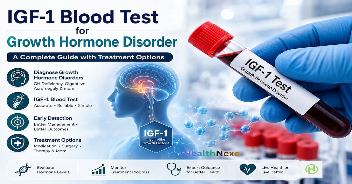 IGF-1 Blood Test for Growth Hormone Disorder