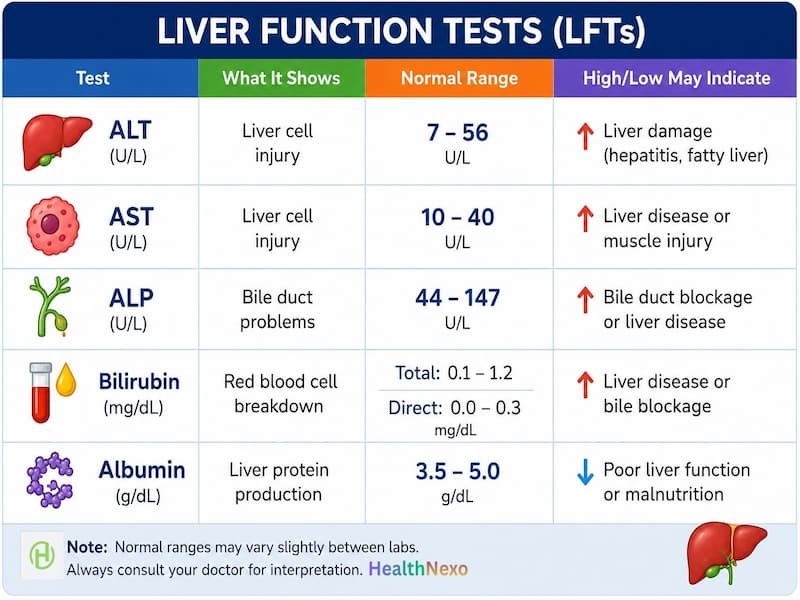 Liver Function Tests (LFTs)