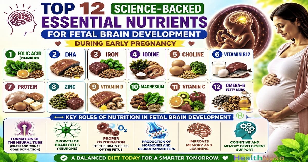 Nutrients for Fetal Brain Development During Early Pregnancy