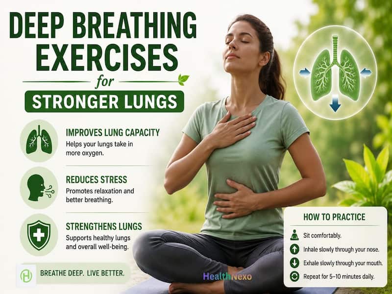Deep Breathing Exercises for Stronger Lungs