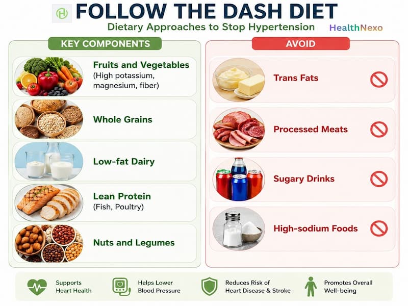 Follow the DASH Diet