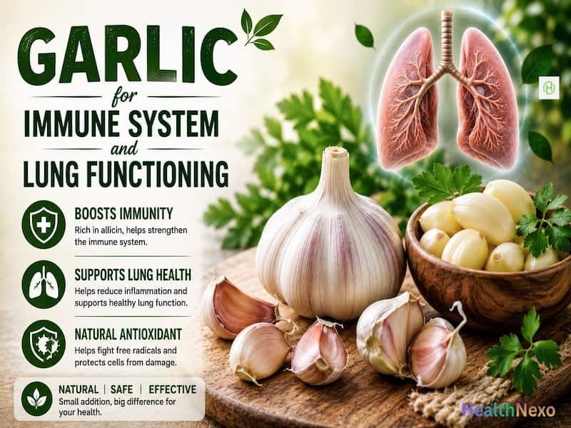 Garlic for Immune System and Lung Functioning