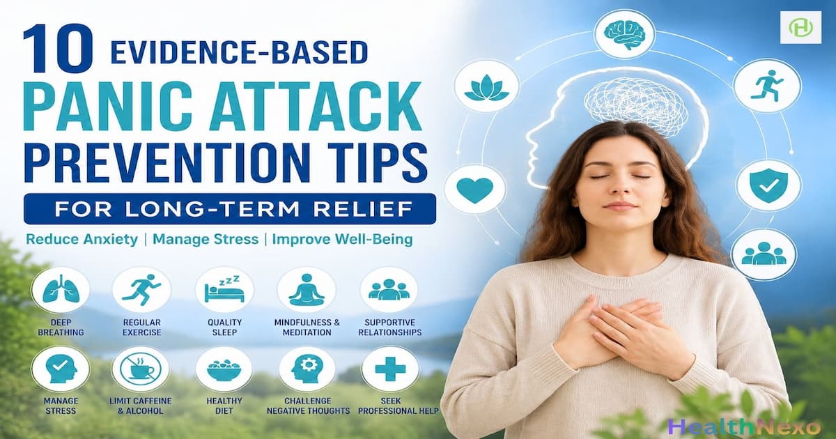 10 Evidence-Based Panic Attack Prevention Tips for Long-Term Relief Panic Attack Prevention Tips