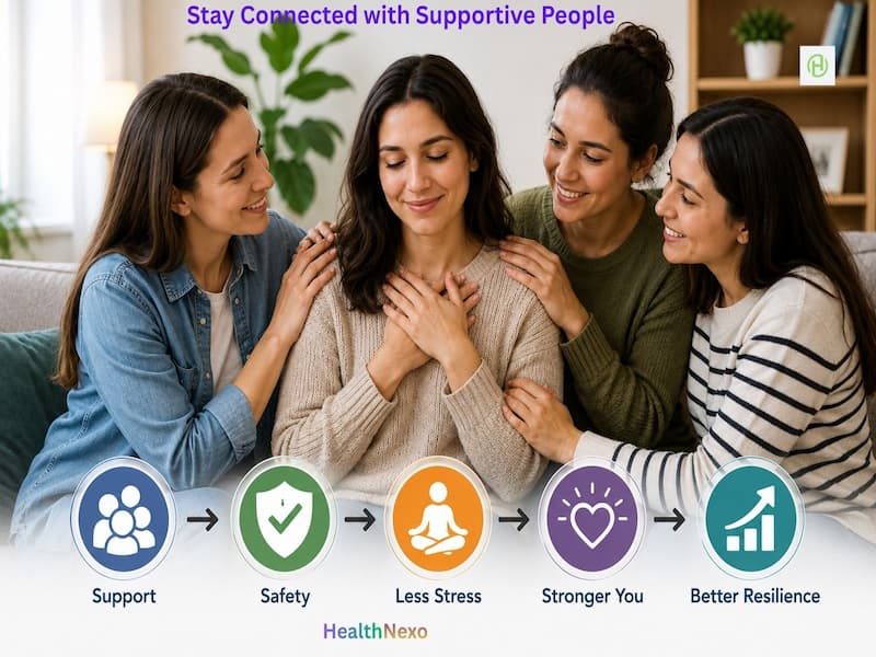 Stay Connected with Supportive People