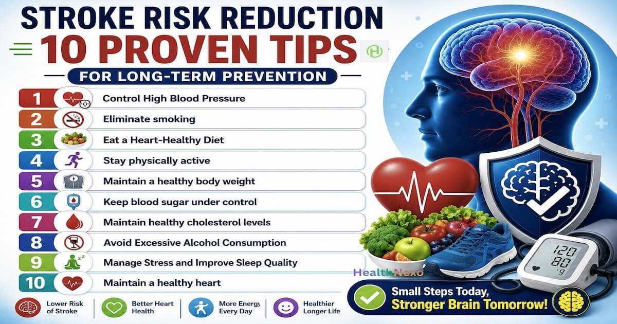 Stroke Risk Reduction Strategies: 10 Proven Tips for Long-Term Prevention Stroke Risk Reduction Strategies