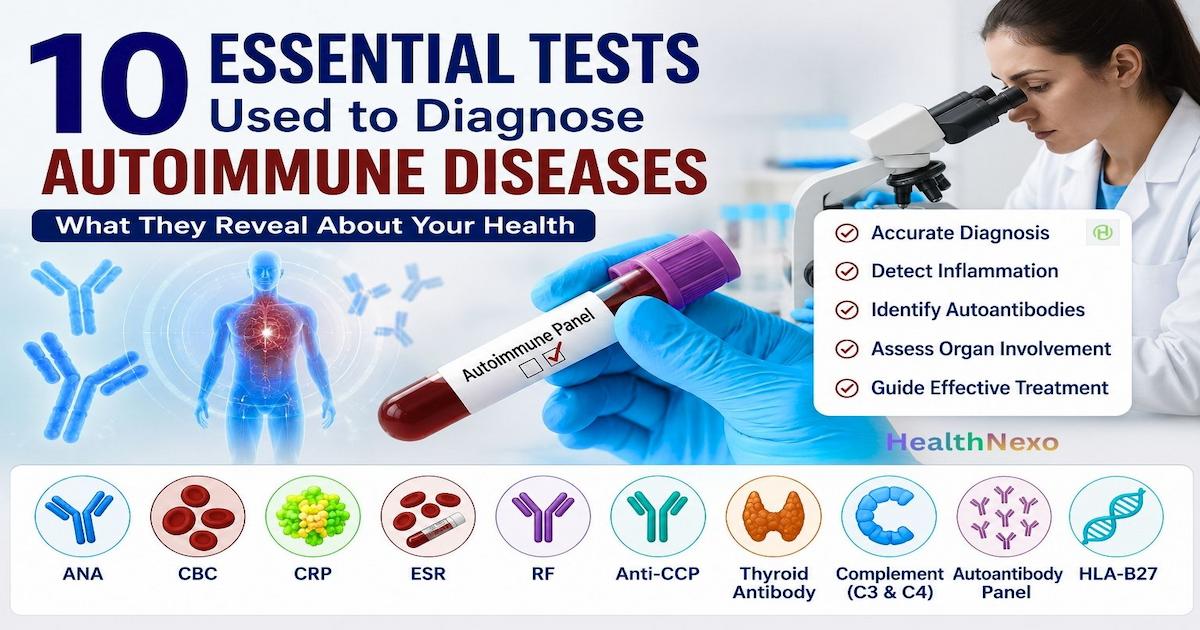 10 Essential Tests Used to Diagnose Autoimmune Diseases: What They Reveal About Your Health Tests Used to Diagnose Autoimmune Diseases