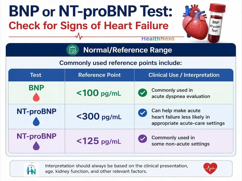 BNP or NT-proBNP Test