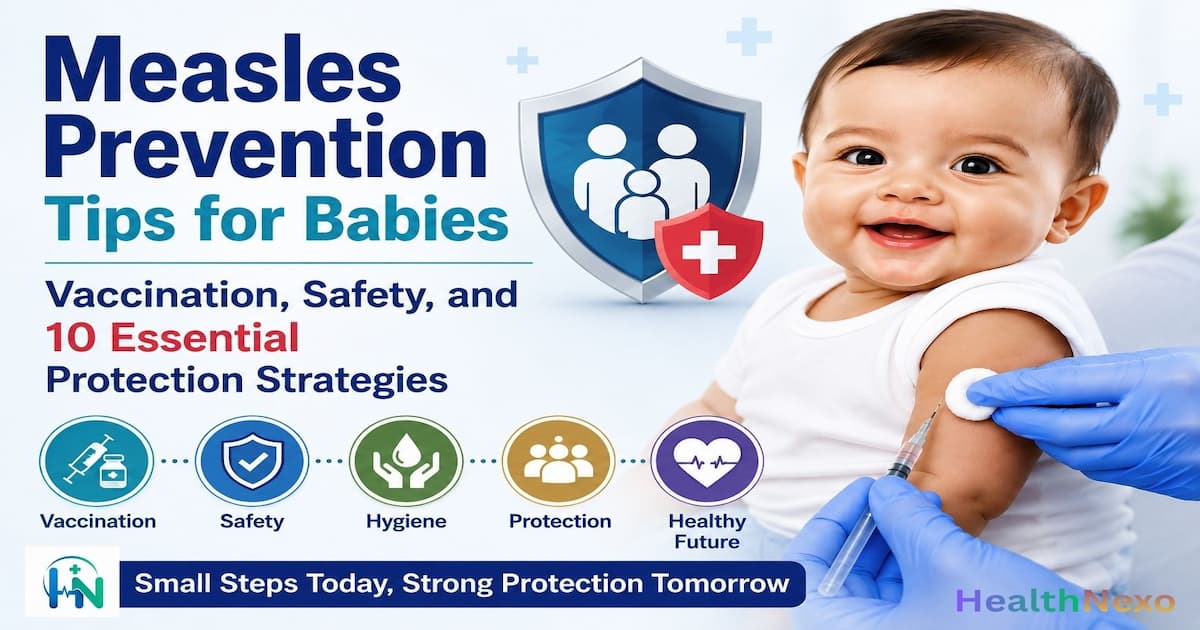 Measles Prevention Tips for Babies: MMR Vaccination and Safety