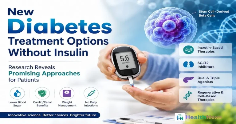 New Diabetes Treatment Options Without Insulin