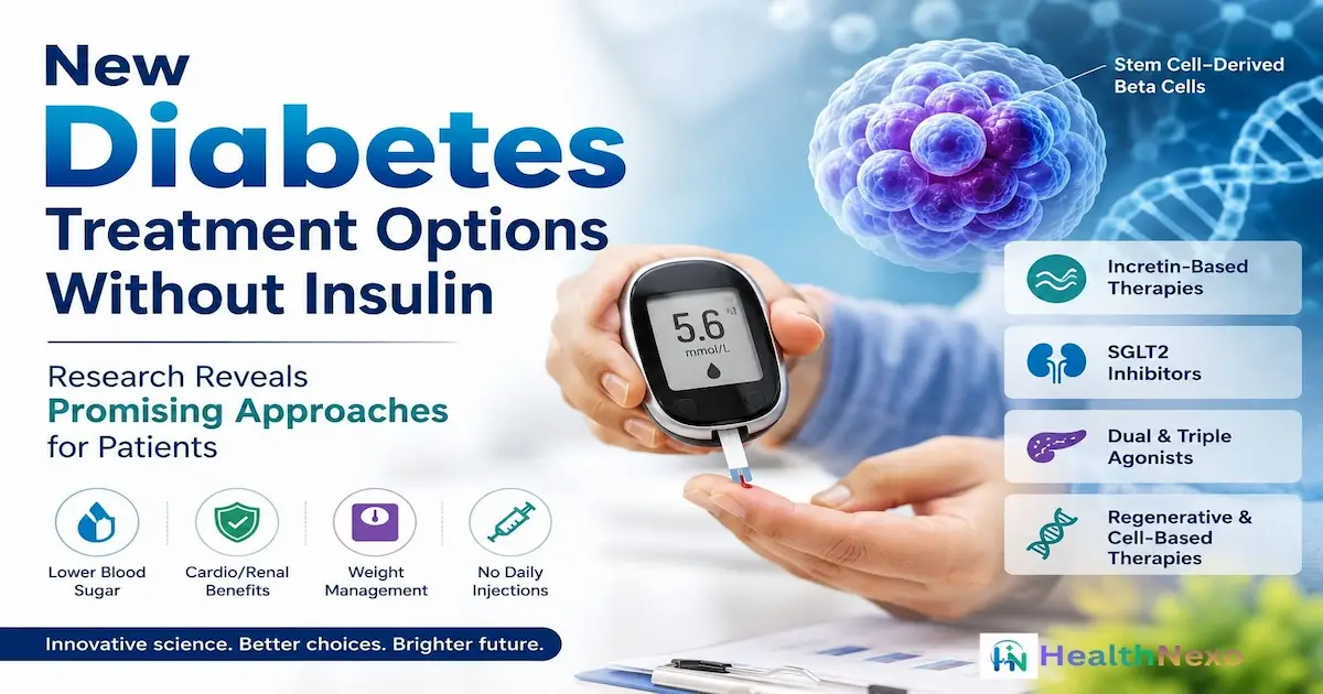 New Diabetes Treatment Options Without Insulin