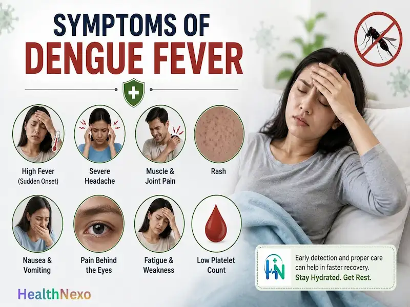 Symptoms of Dengue Fever