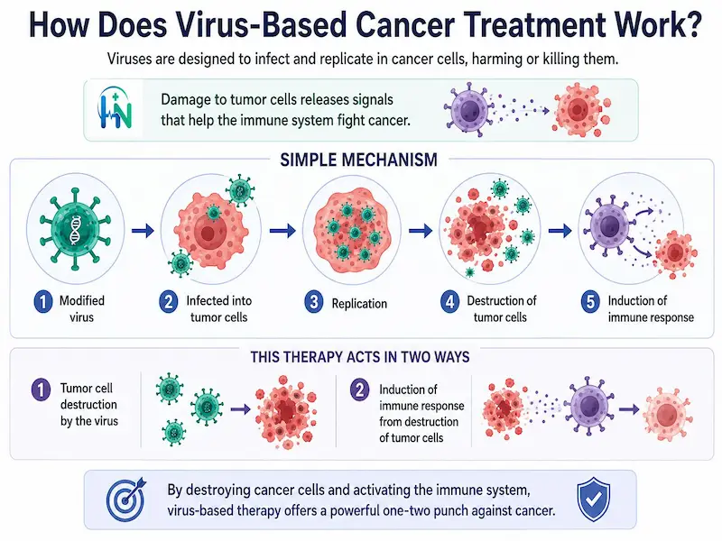 Virus-Based Cancer Treatment Work