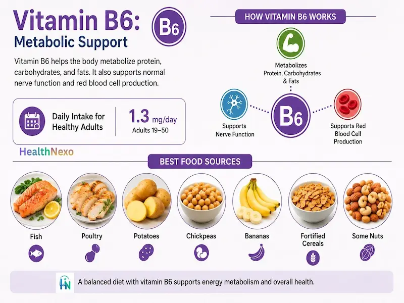 Vitamin B6 for Metabolic Support