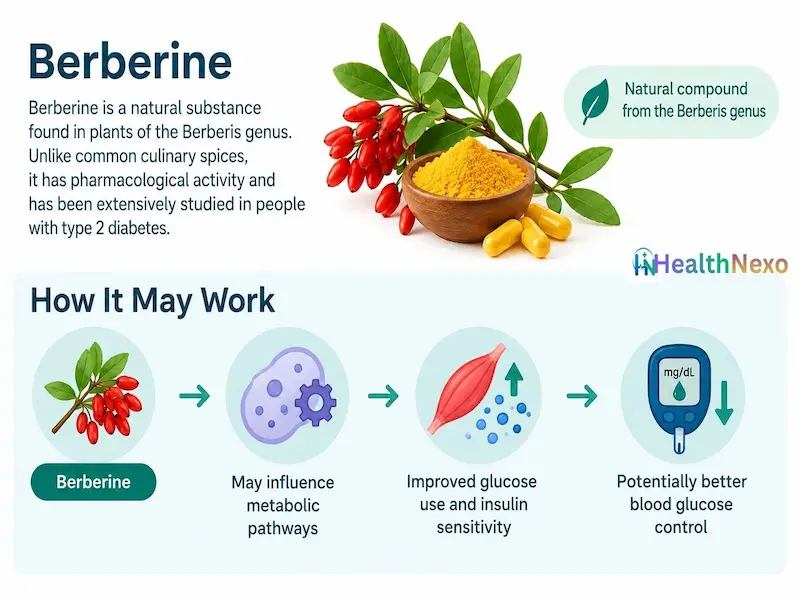 Berberine for Improved glucose use