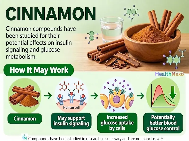 Cinnamon for insulin signaling