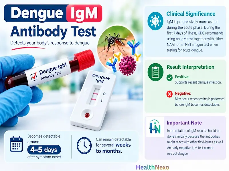 Dengue IgM Antibody Test