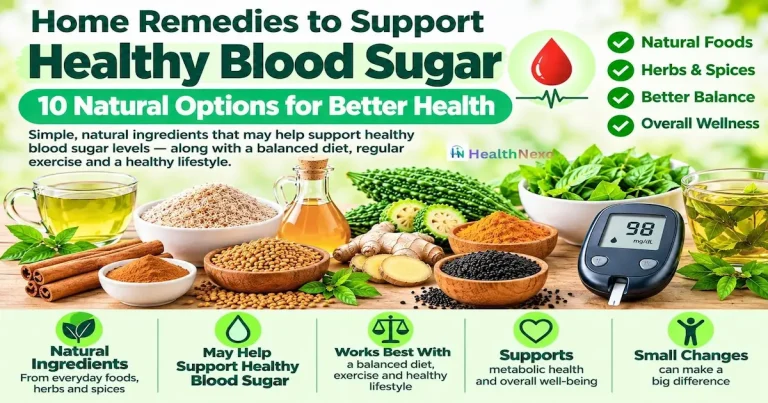 Home Remedies to Support Healthy Blood Sugar
