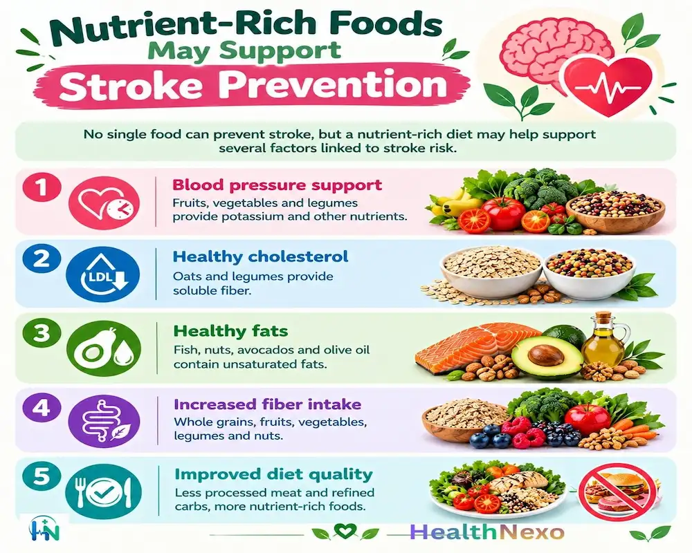 How Nutrient-Rich Foods May Support Stroke Prevention