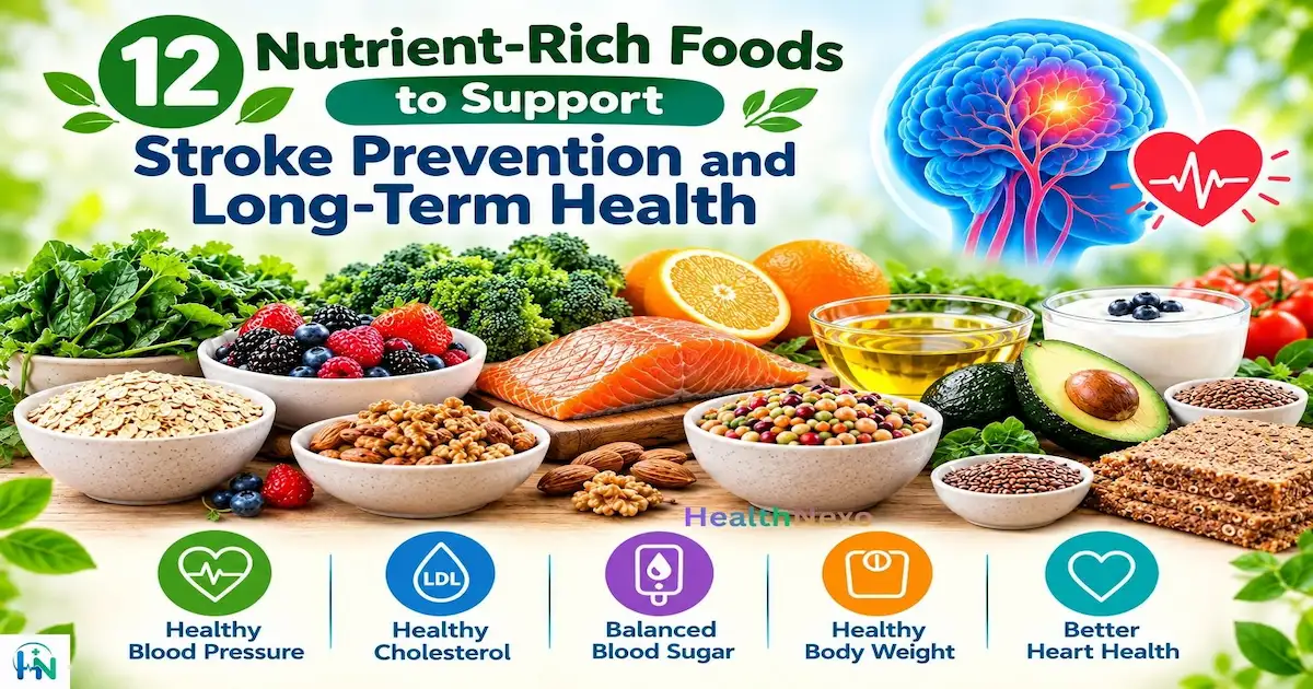 Nutrient-Rich Foods to Support Stroke Prevention
