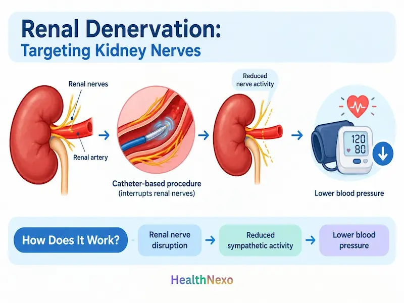 Renal Denervation for Targeting Kidney Nerves