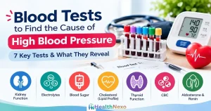 blood tests to find the cause of high blood pressure