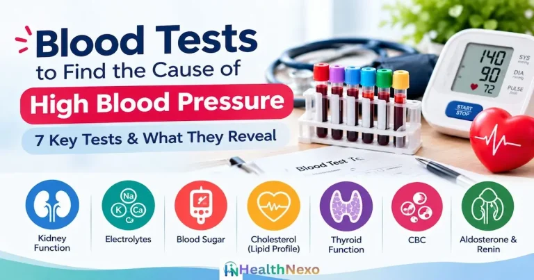 blood tests to find the cause of high blood pressure